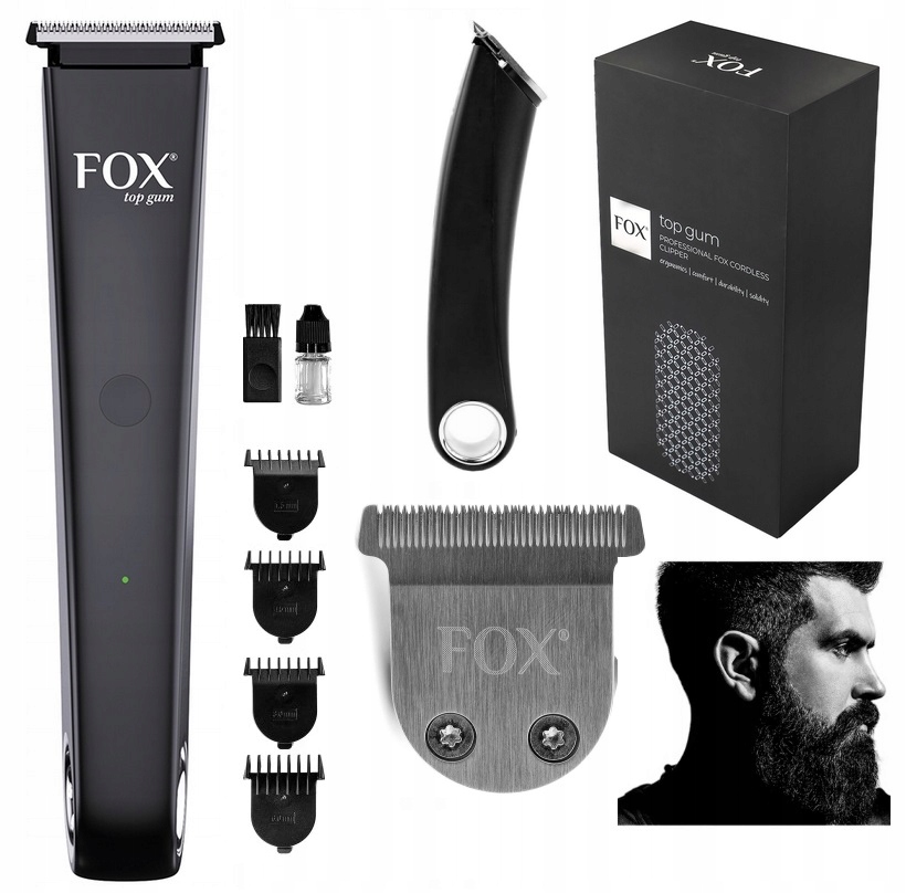 Profesjonalny trymer Fox Top Gum beprzewodowy