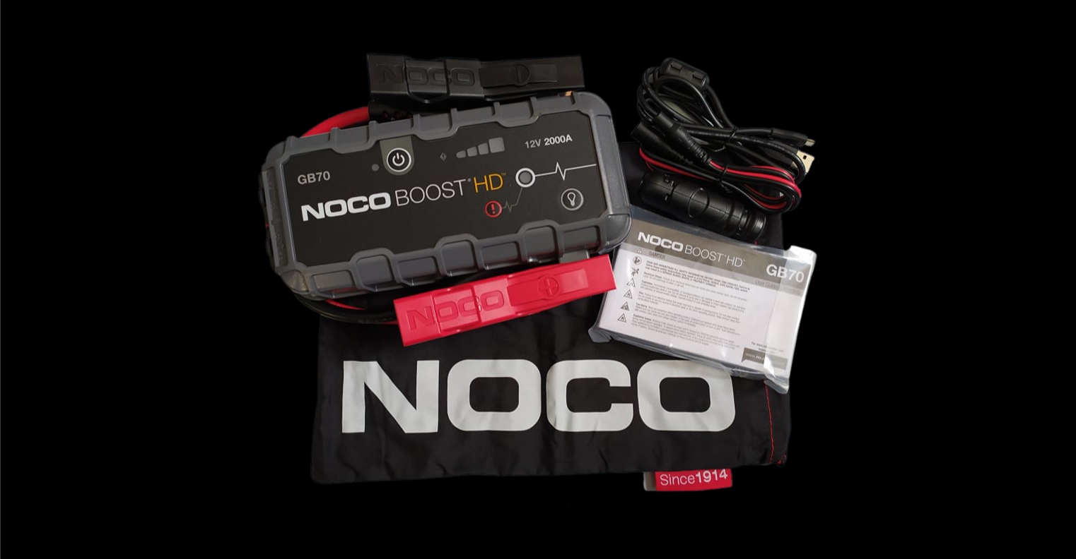 NOCO GB70 BOOST HD 12V 2000A ROZRUCH JUMP STARTER Model GB70