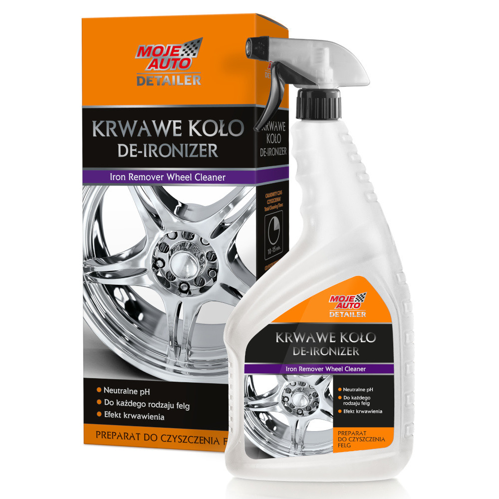 

Preparat do Czyszczenia Felg Krwawe Koło Ma |750ml