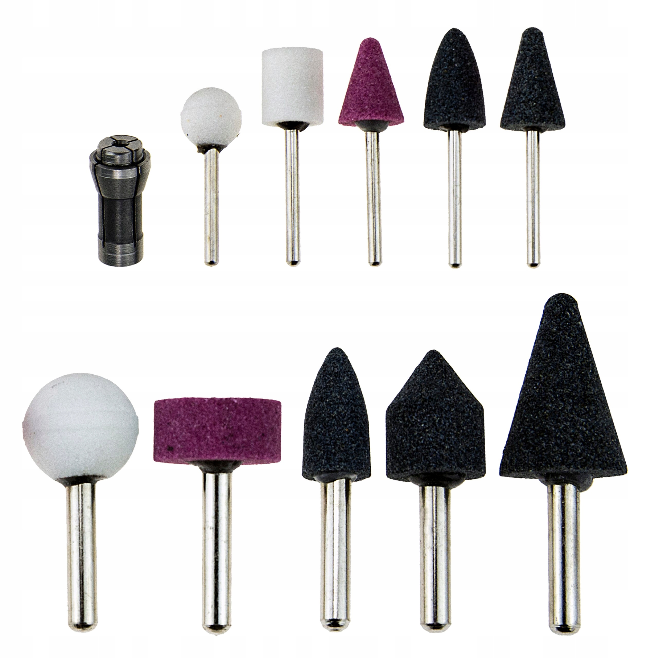 SZLIFIERKA PNEUMATYCZNA PROSTA STT-R11 TRZPIENIOWA 6MM Z AKCESORIAMI STIX Ciśnienie robocze 6.3 bar