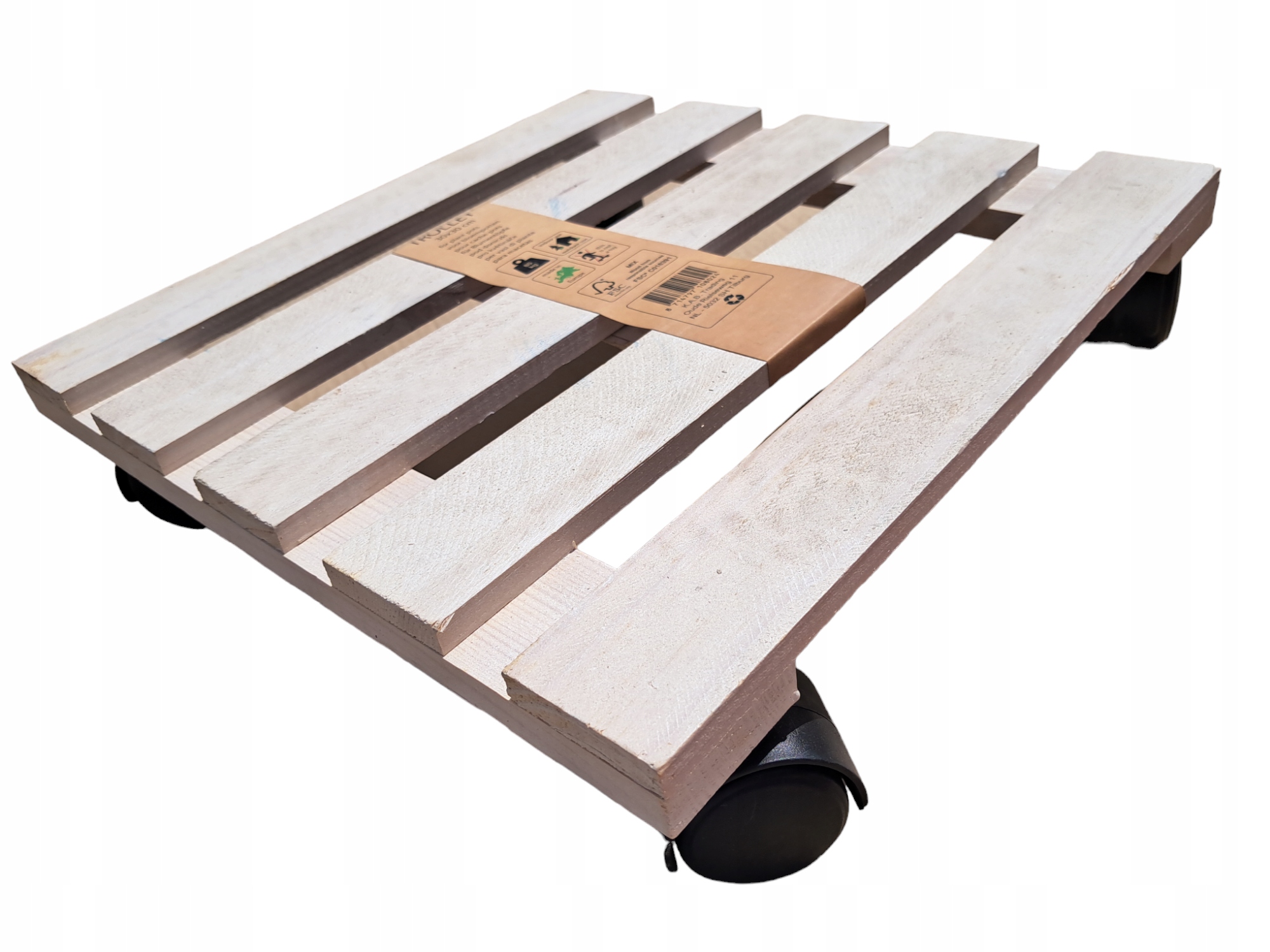 PODSTAWKA DO KWIATÓW NA KÓŁKACH 30x30 cm