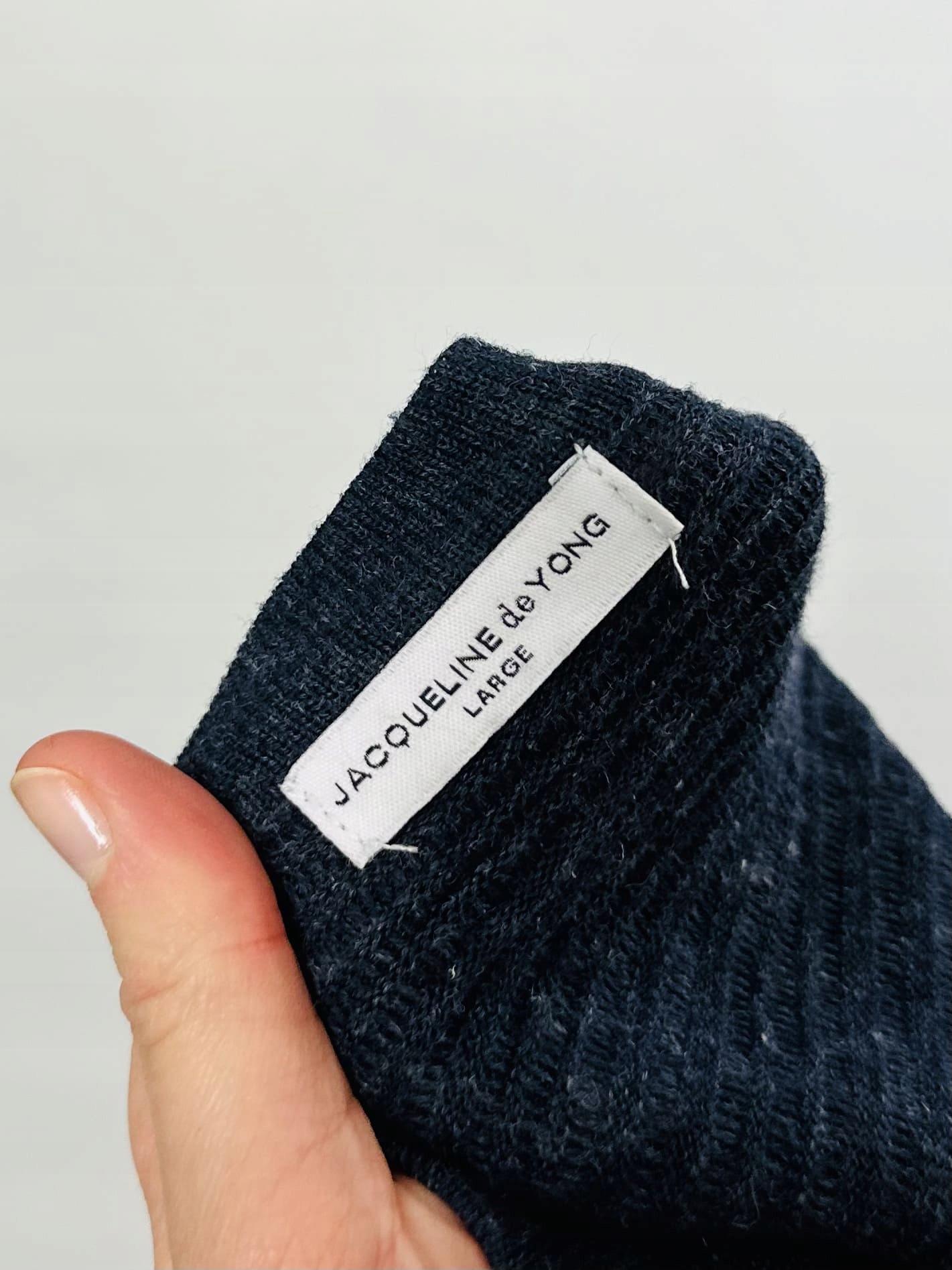 Sweterek luźny prążki L 40 Jacqueline de Yong Linia regular