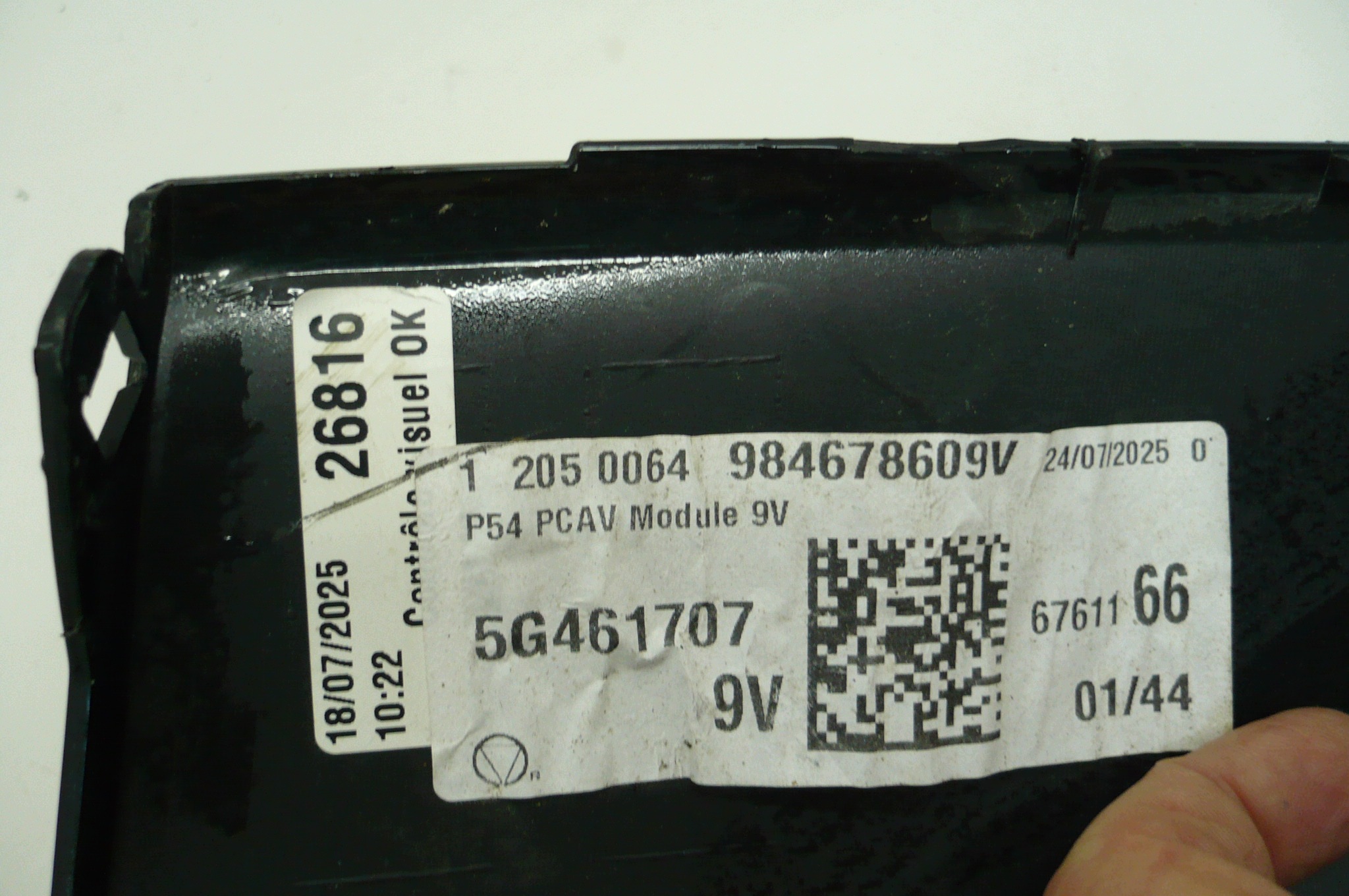 PEUGEOT 408 corner of a bumper left front 2022- original