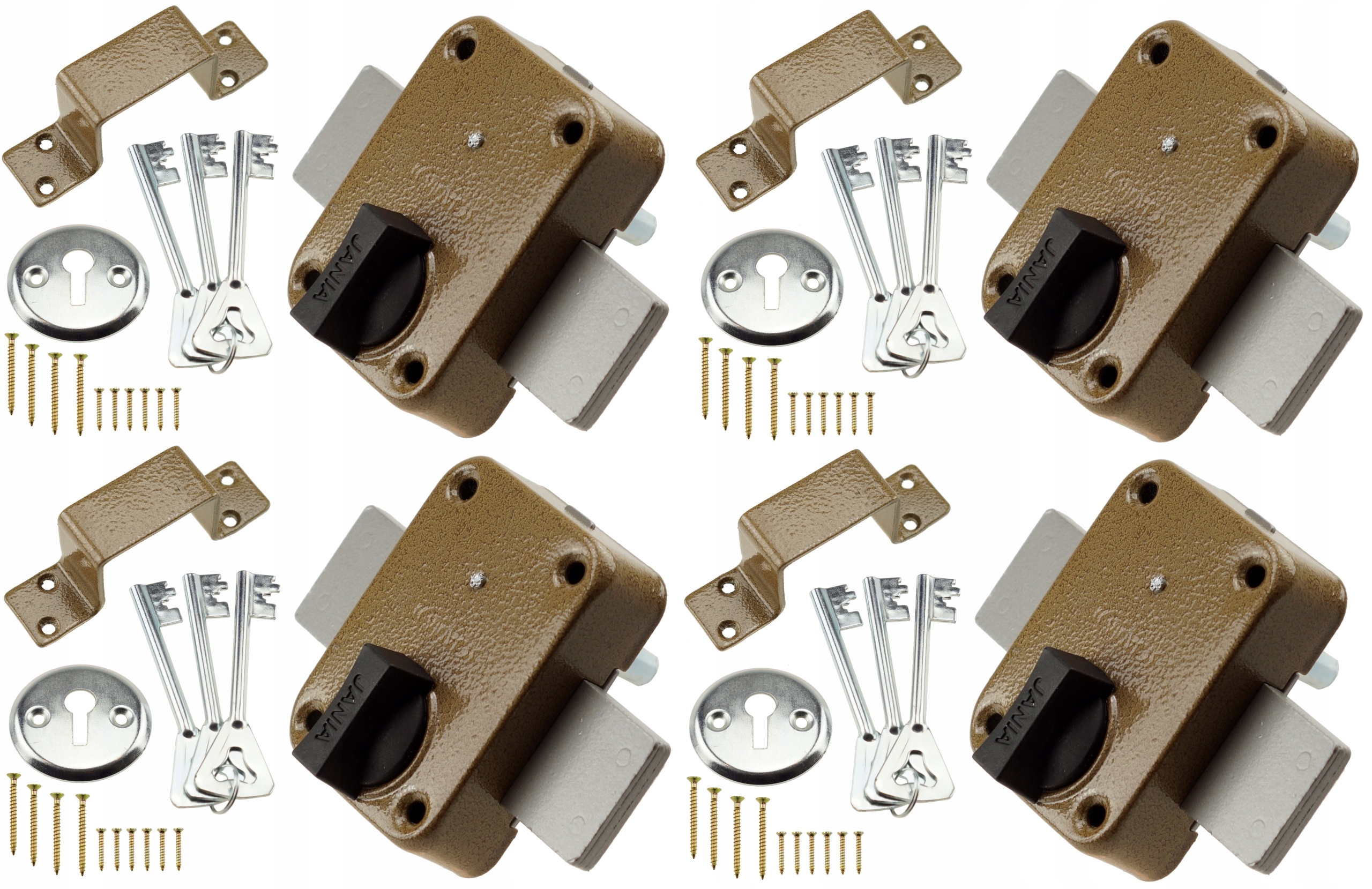 

Jania 4 Zamki Na 1 Klucz System Zasuwa Tytan T-3