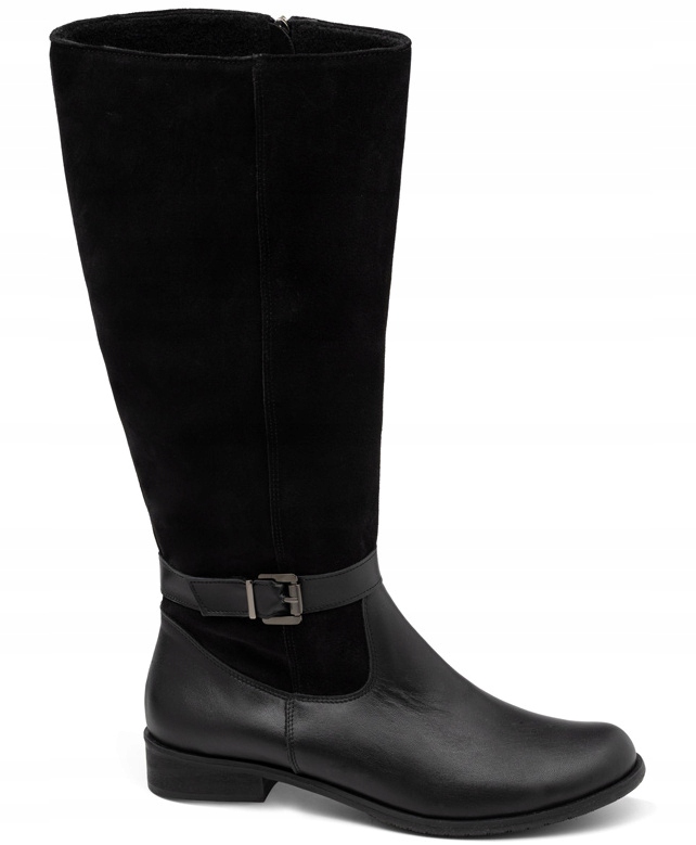 Kozaki Z348 czarne 34 odszewca_pl HANDMADE polskie Stan opakowania oryginalne