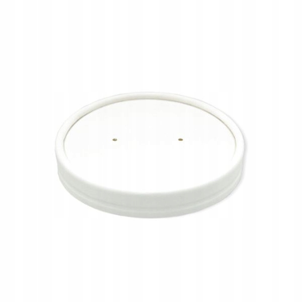 Pokrywka papier biała pojemnika 350ml BIO 25szt