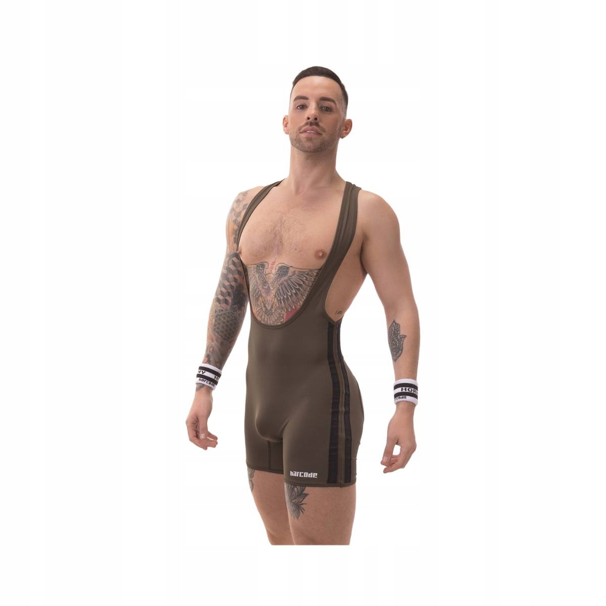 Barcode Berlin Backless Singlet Dastin Darkarmy-Black