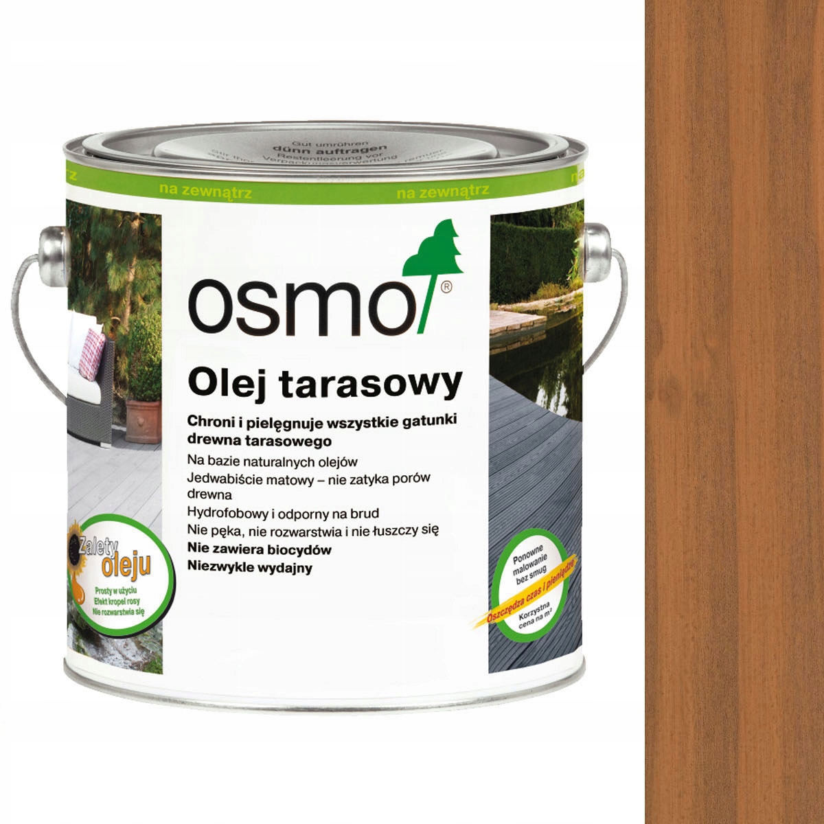 Olej tarasowy Osmo 004 do Drewna Daglezja 2,5L