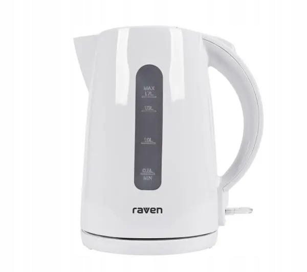 Czajnik elektryczny Raven EC021 2200W 1,7L Biały