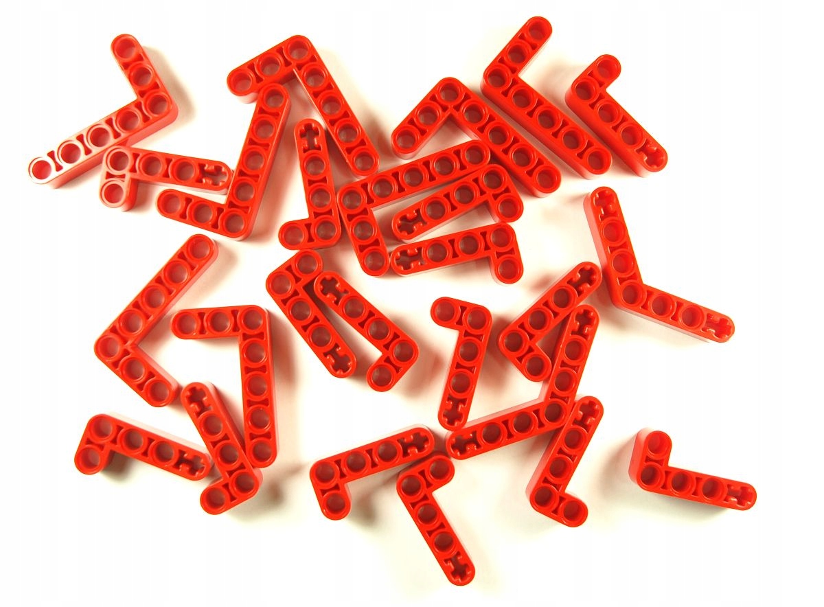 

Belki Łamane 25 szt. Czerwone różne Lego Technic