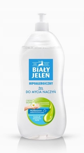

Biały Jeleń Żel do mycia maczyń z rumiankiem i ala