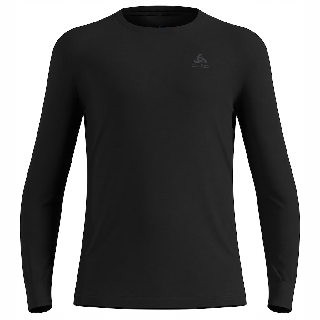 Pánské termoaktivní tričko Odlo Merino 200 Base Layer Black S