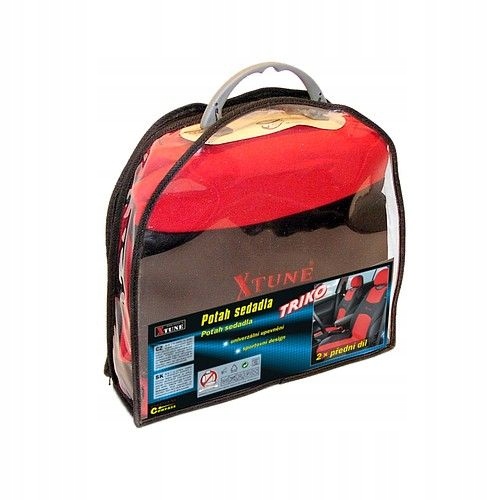 Pokrowiec na siedzenie TRIKO przód - 2 szt., Czerwony Marka Compass