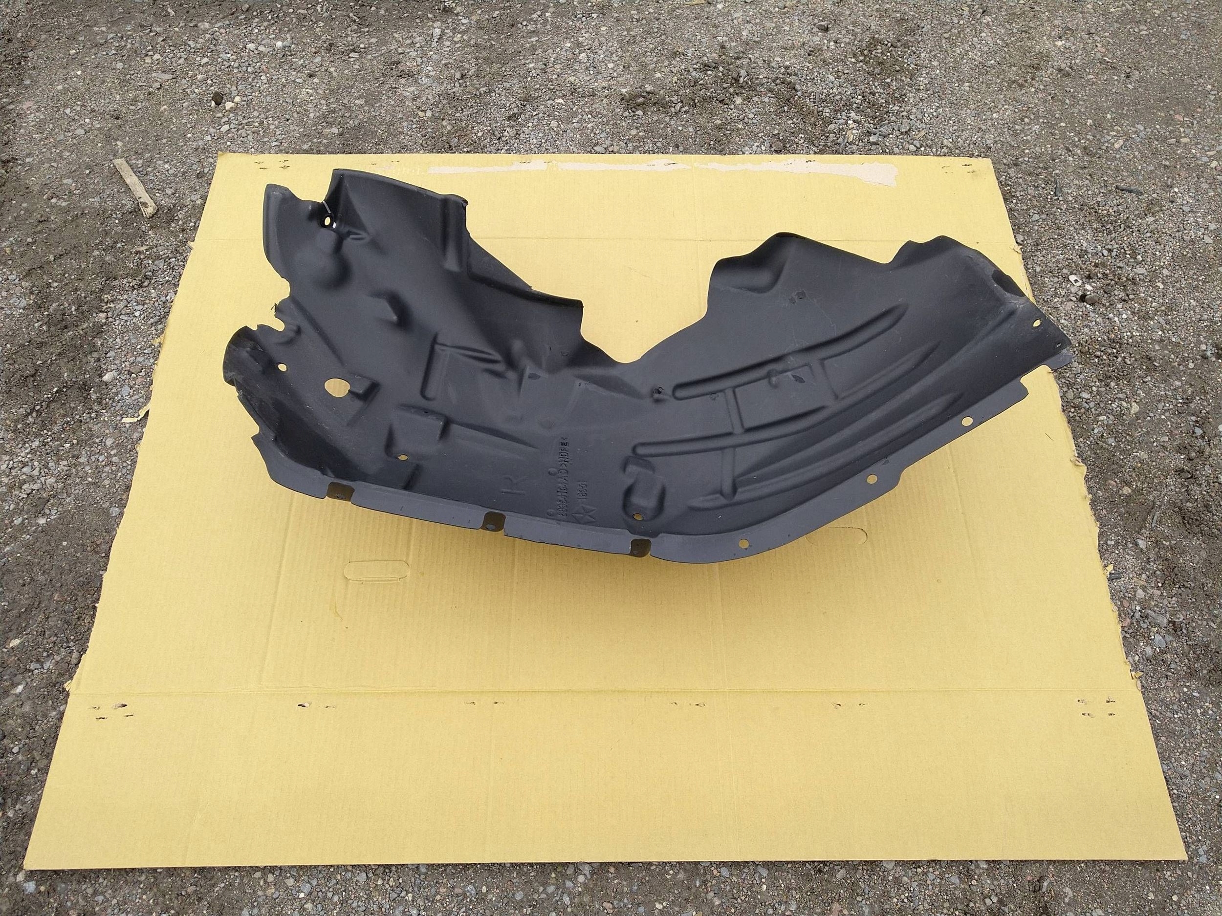 mudguard cover front front right side right JEEP WRANGLER JL 2018