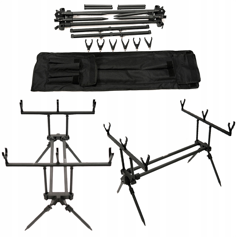 STANOWISKO KARPIOWE ROD POD WĘDKARSKI PODPÓRKI NA WĘDKI Z POKROWCEM Marka inna