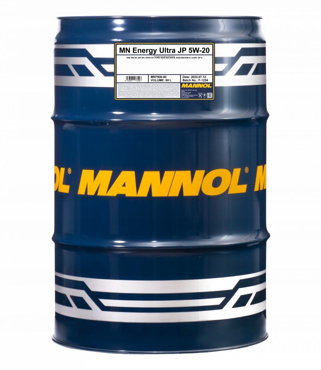 Mannol Energy Ultra JP 5W20 60L 7906