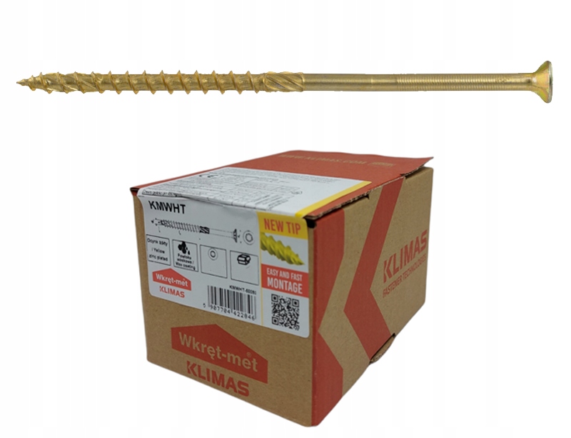 

Wkręty Ciesielskie 4x50 Torx Łeb Stożkowy 300szt