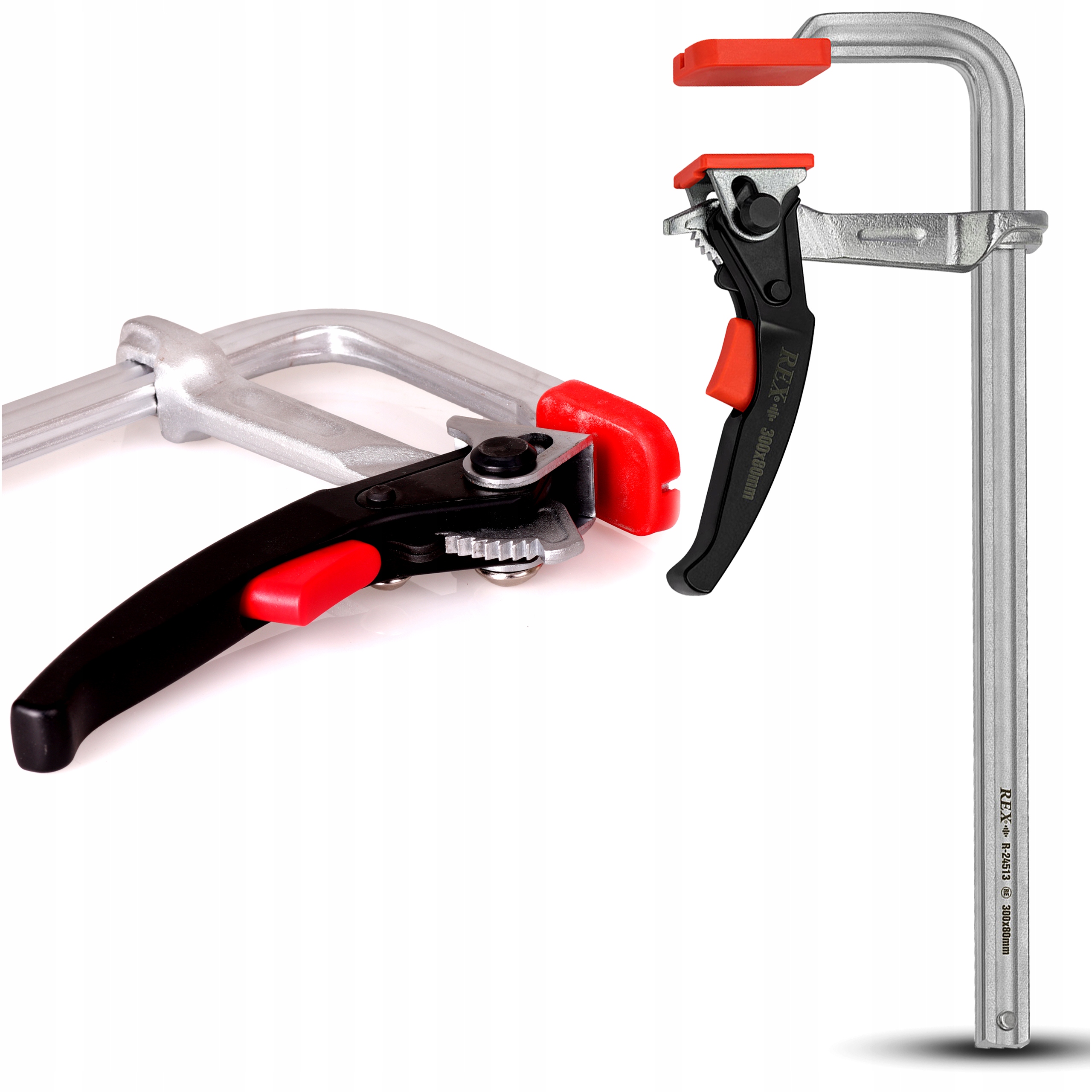 Svařovací Svěrka 300x80 mm Kovaná Zámečnická Západka