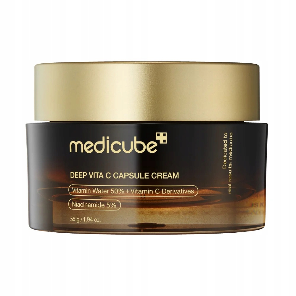 Medicube Deep Vita C Capsule Cream rozjasňující a zpevňující krém na obličej