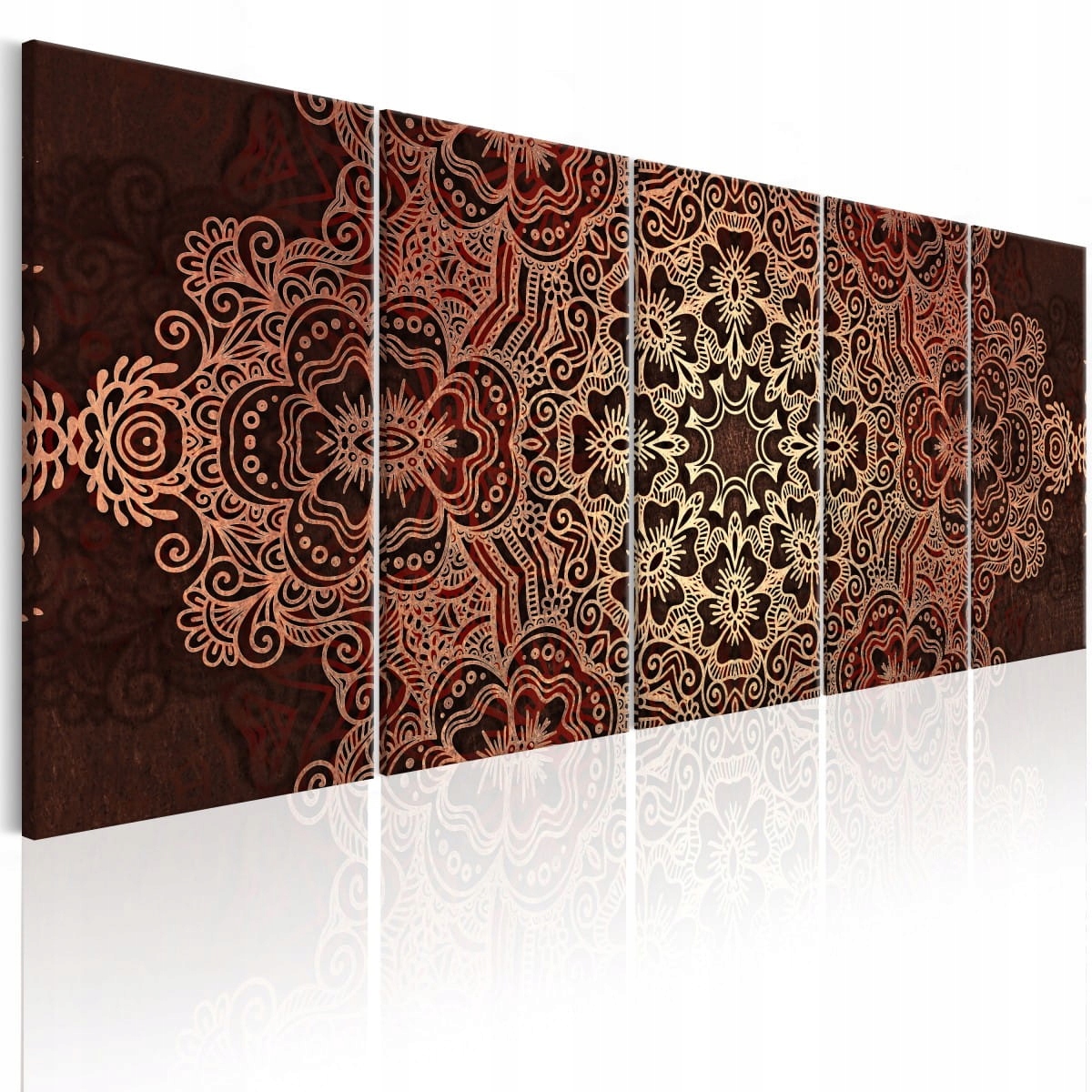 

Obraz - Mandala: Bukiet kwiatów - 200X80