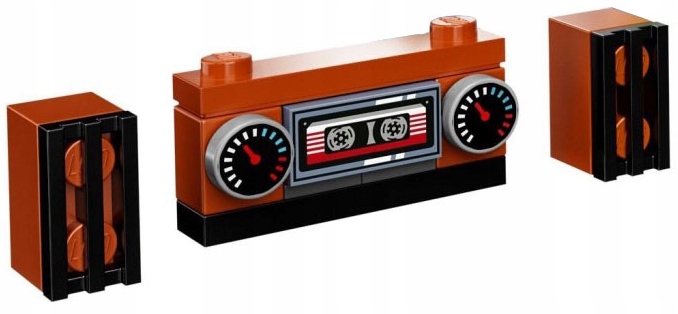 

Lego Magnetofon Z Głośnikami Nowy