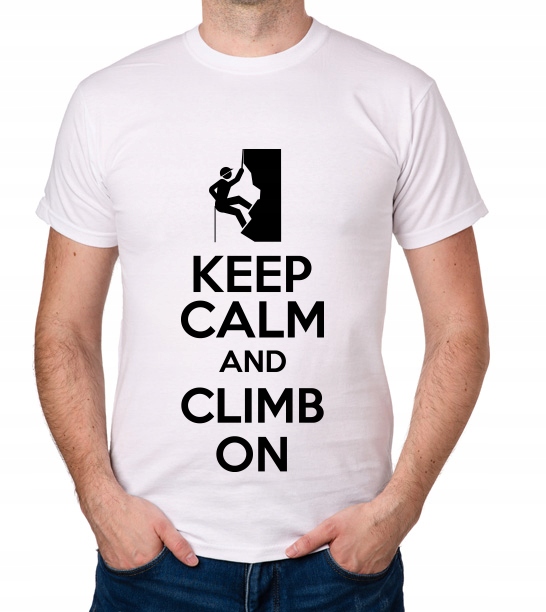 

koszulka Keep Calm And Climb On prezent