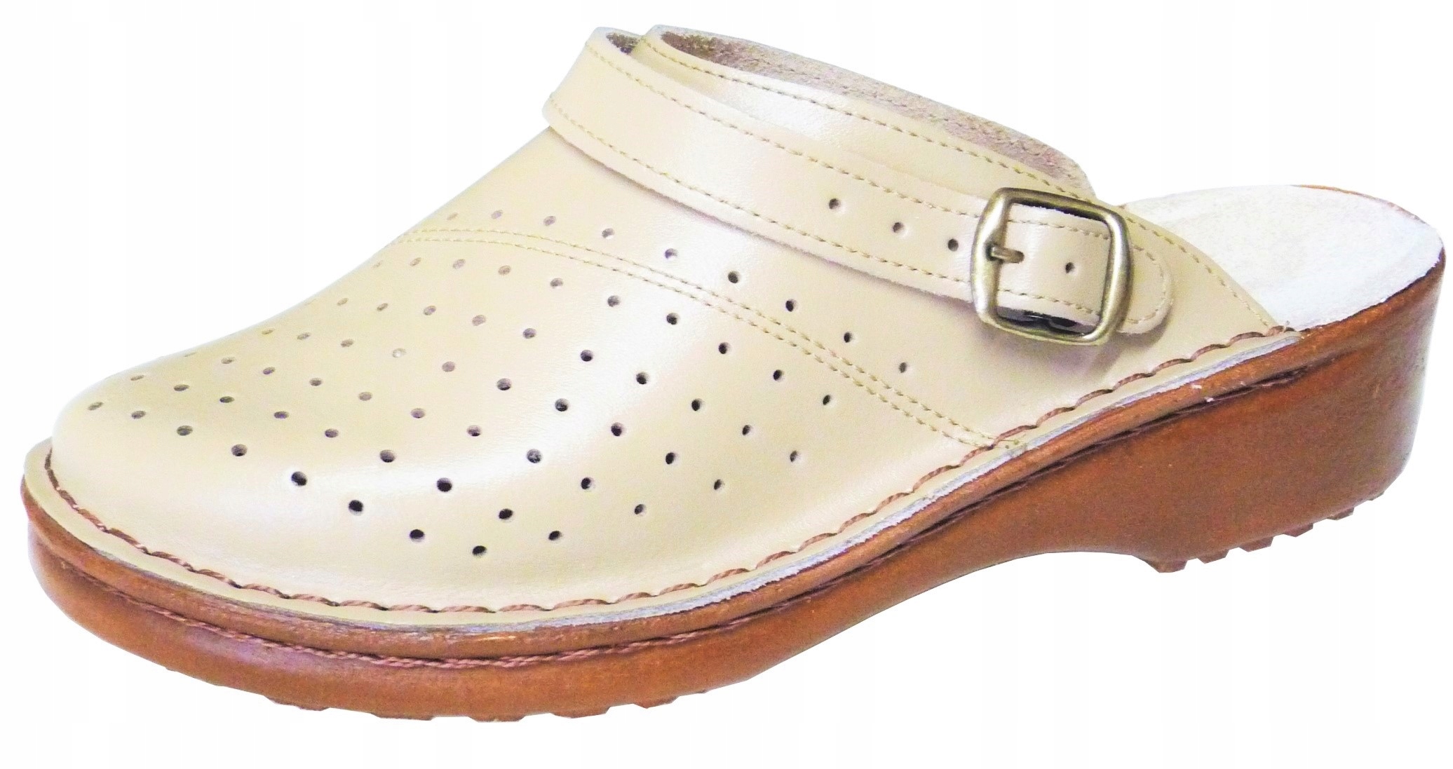 Obuwie/klapki medyczne KOLOR BEŻ wz.033/42