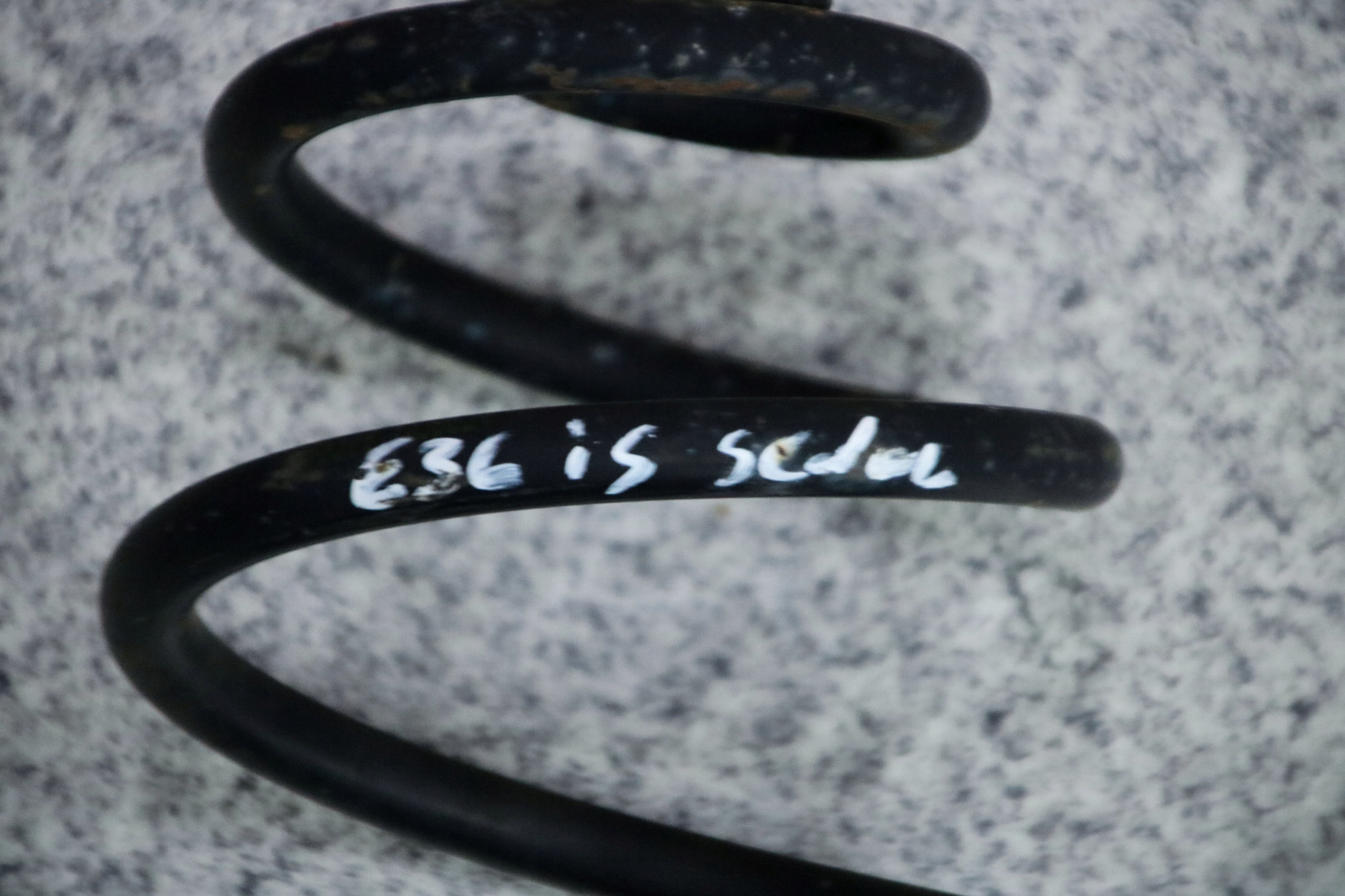 BMW E36 318is sedan spring springing rear part rear