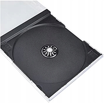 

Pudełka Jewel Case 1 CD Black 10 Sztuk Jakość Hq