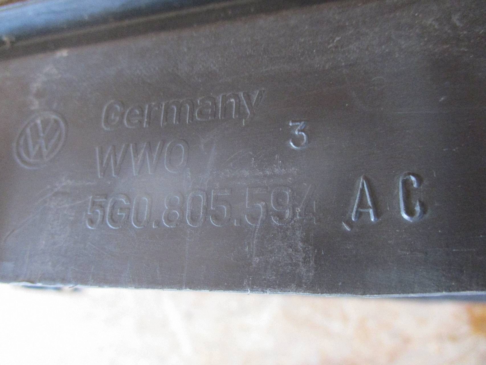 front body wall front VW GOLF VII 5G0
