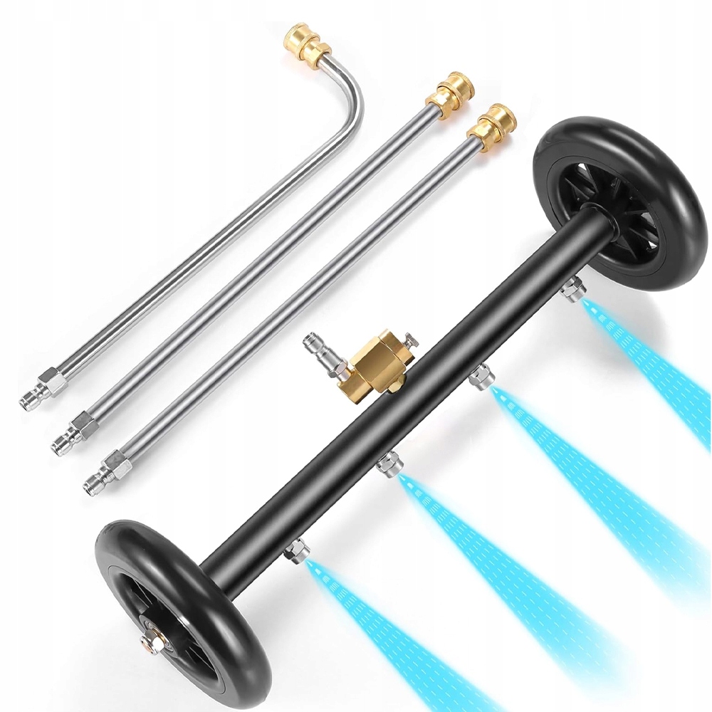 Myjka Wysokociśnieniowa Do Czyszczenia Podwozia 4000PSI Z 4 Dysz 360°