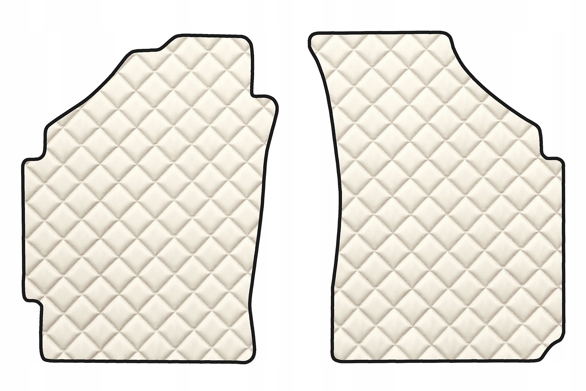 Коврики передние экокожа DAEWOO MATIZ 98-03 толстые