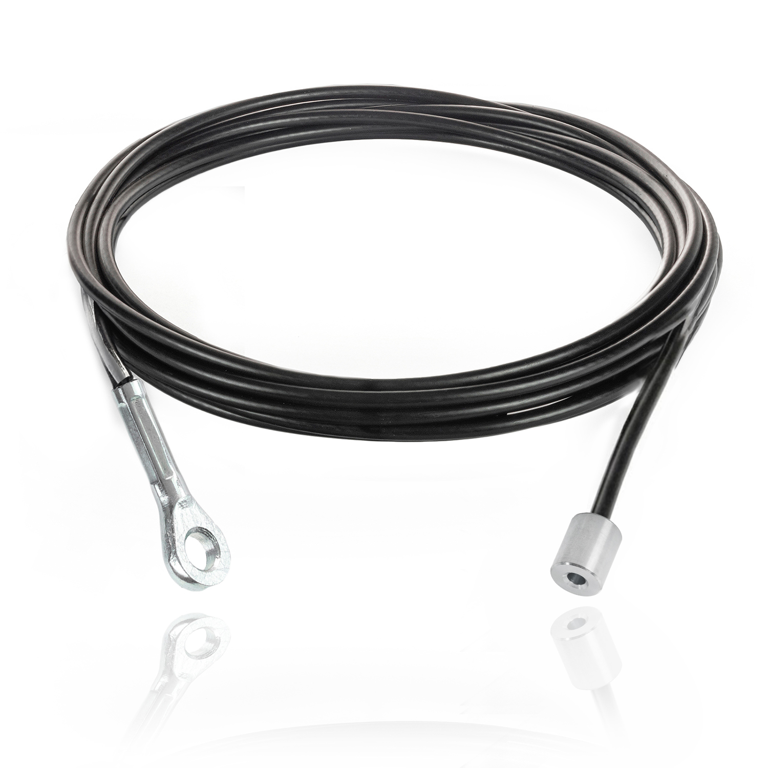 Lanko pro Atlas Stoper Oko Ocelové Nylonové opletení Posilovna 4/5 mm 0,7 m