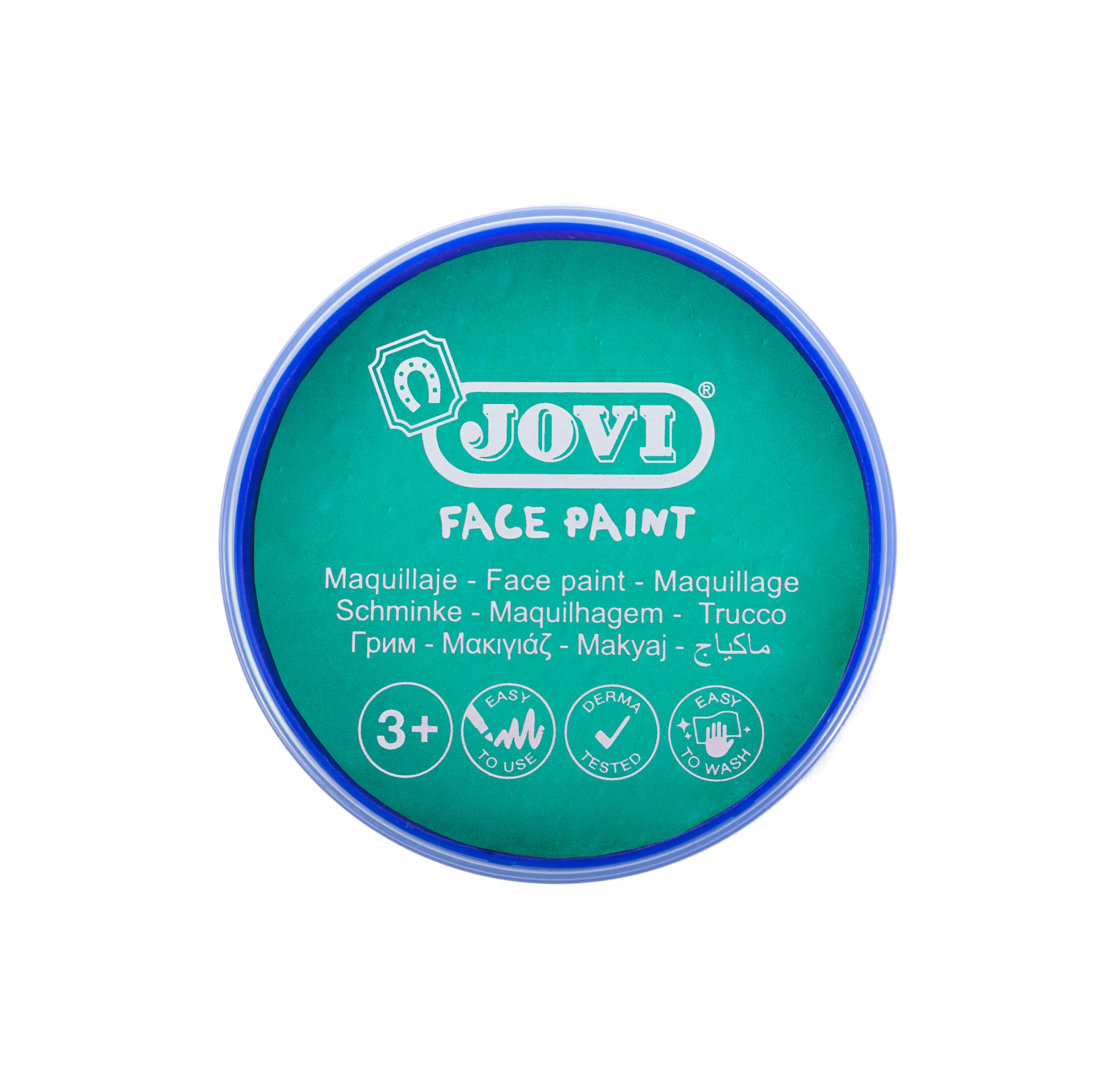 

Farby do malowania twarzy 8 ml: turkusowy (21)
