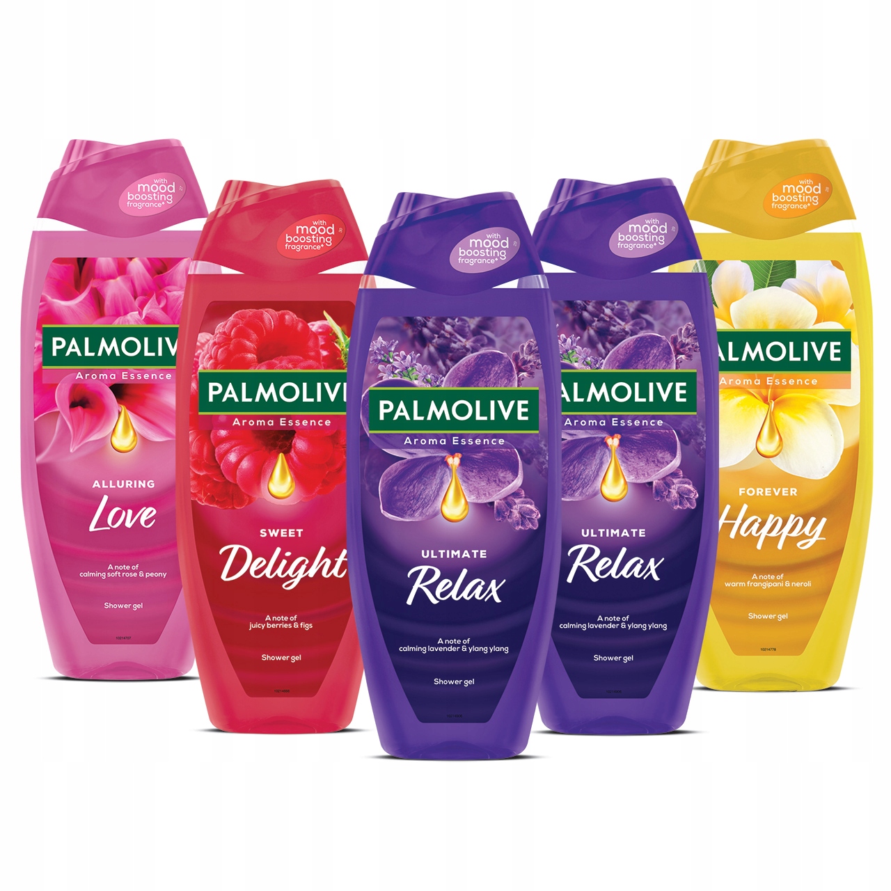 Palmolive Aroma Essence sprchové gely 5x500 ml