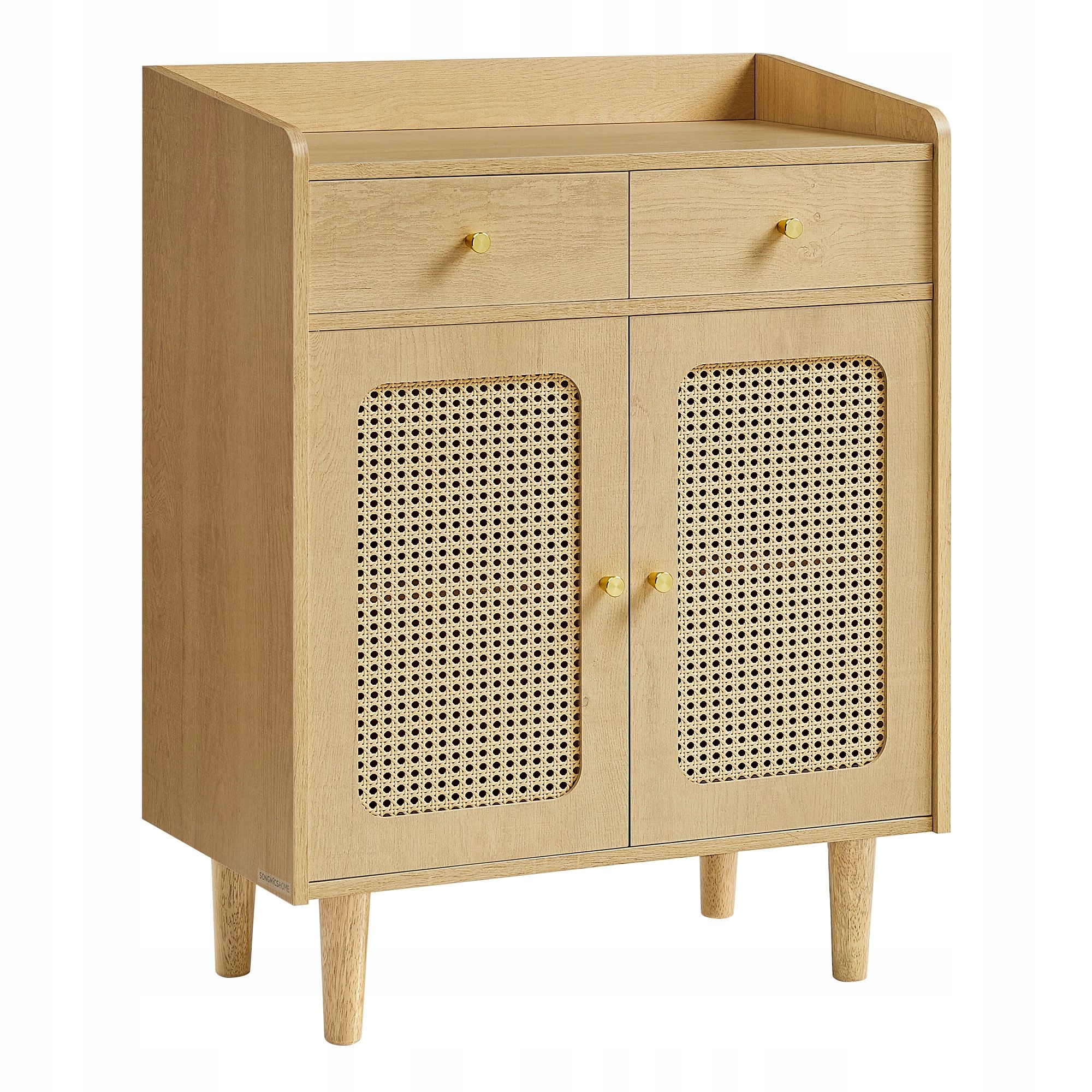 Komoda Songmics 70 x 40 x 90cm odcienie beżu matowe • Opinie - Allegro