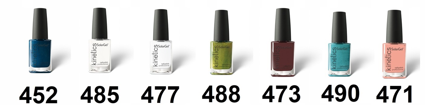 Kinetics Lakier Solar 15ml Zestaw 2+1 Mix Kolorów EAN (GTIN) 4752208003425