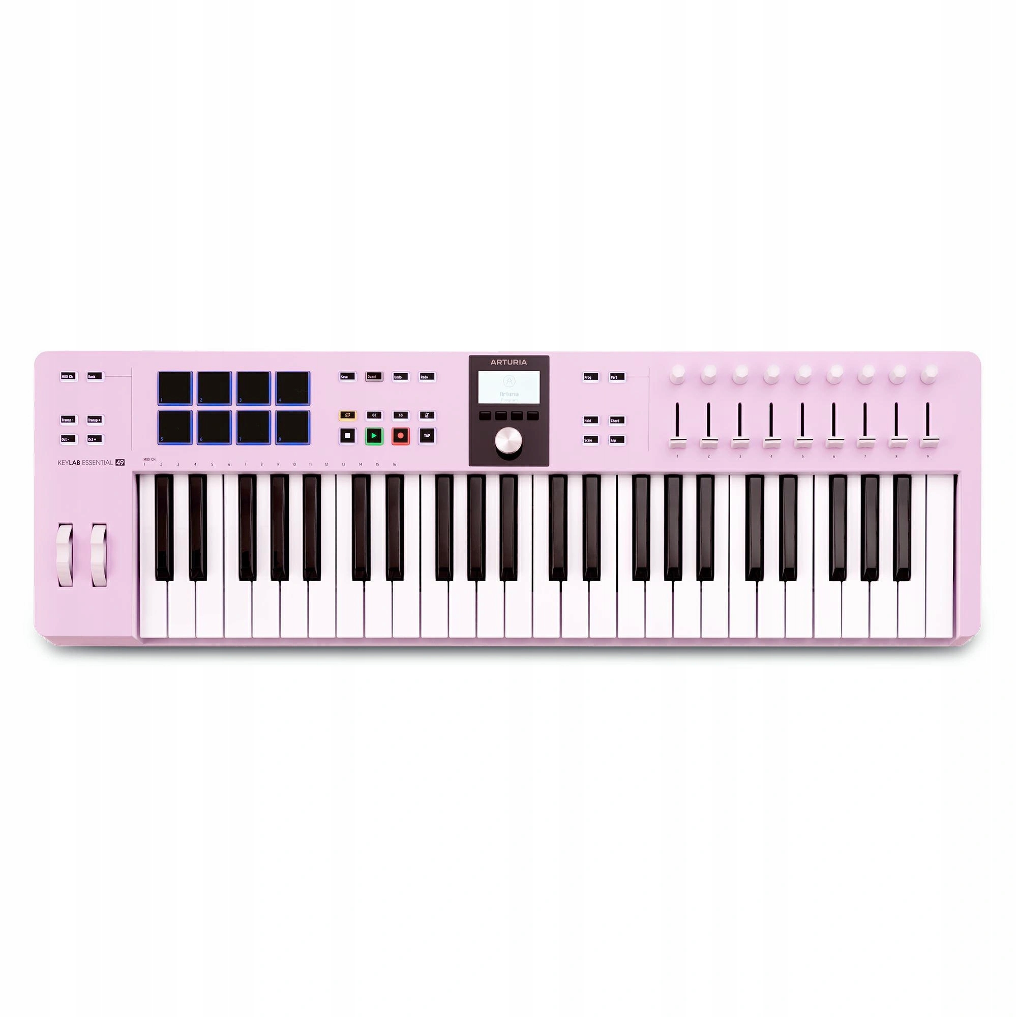 Arturia KeyLab Essential 49 mk3 Rose Quartz – midi ovládací klávesnice