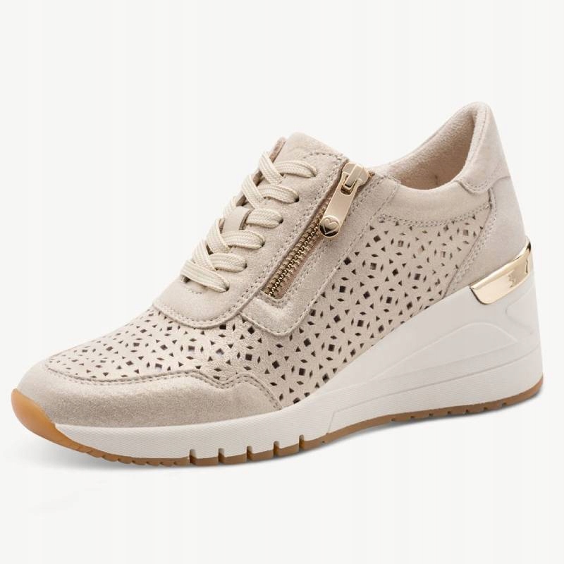 Marco Tozzi 2-23501-44-957 béžové sportovní polobotky vel. 36 metalic Kochland