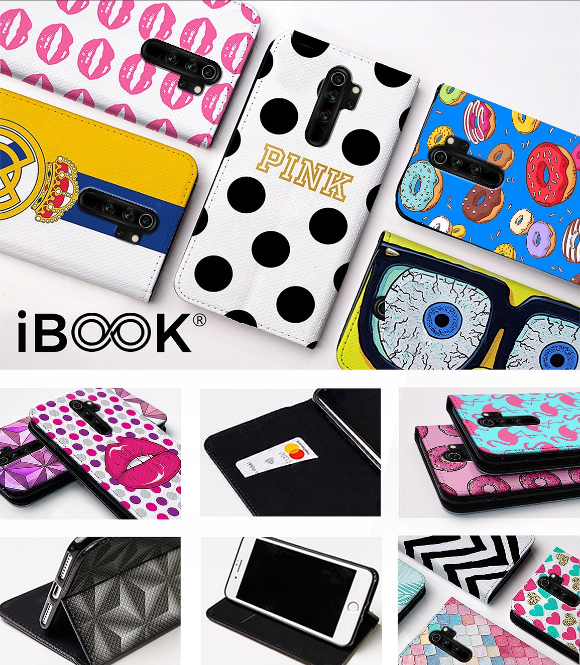 ETUI PREMIUM DO XIAOMI REDMI NOTE 8 PRO WZORY Marka Inna