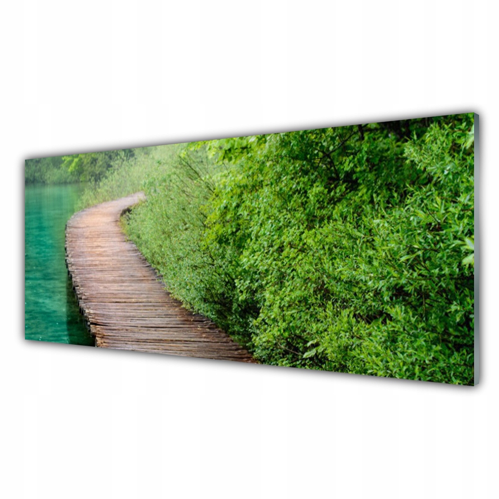 

Obraz nowoczesny 125x50 Most Drzewa Architektura