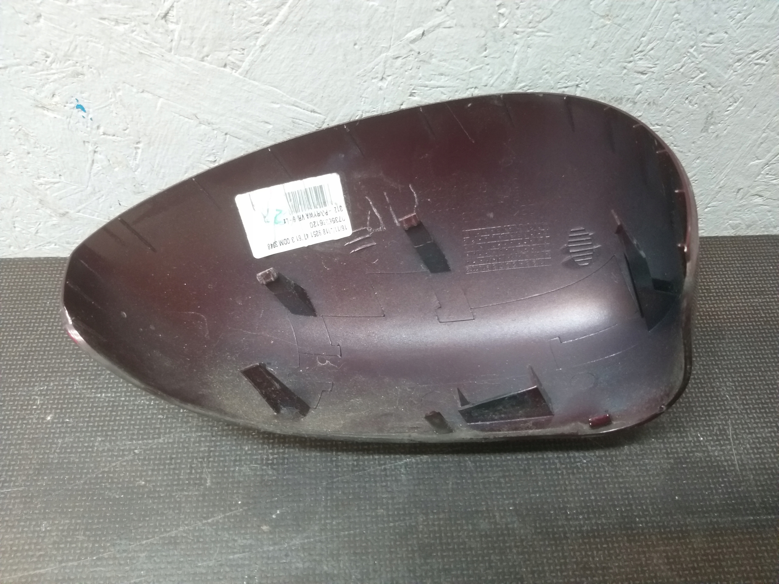 mirror left cover FIAT 500 735412291