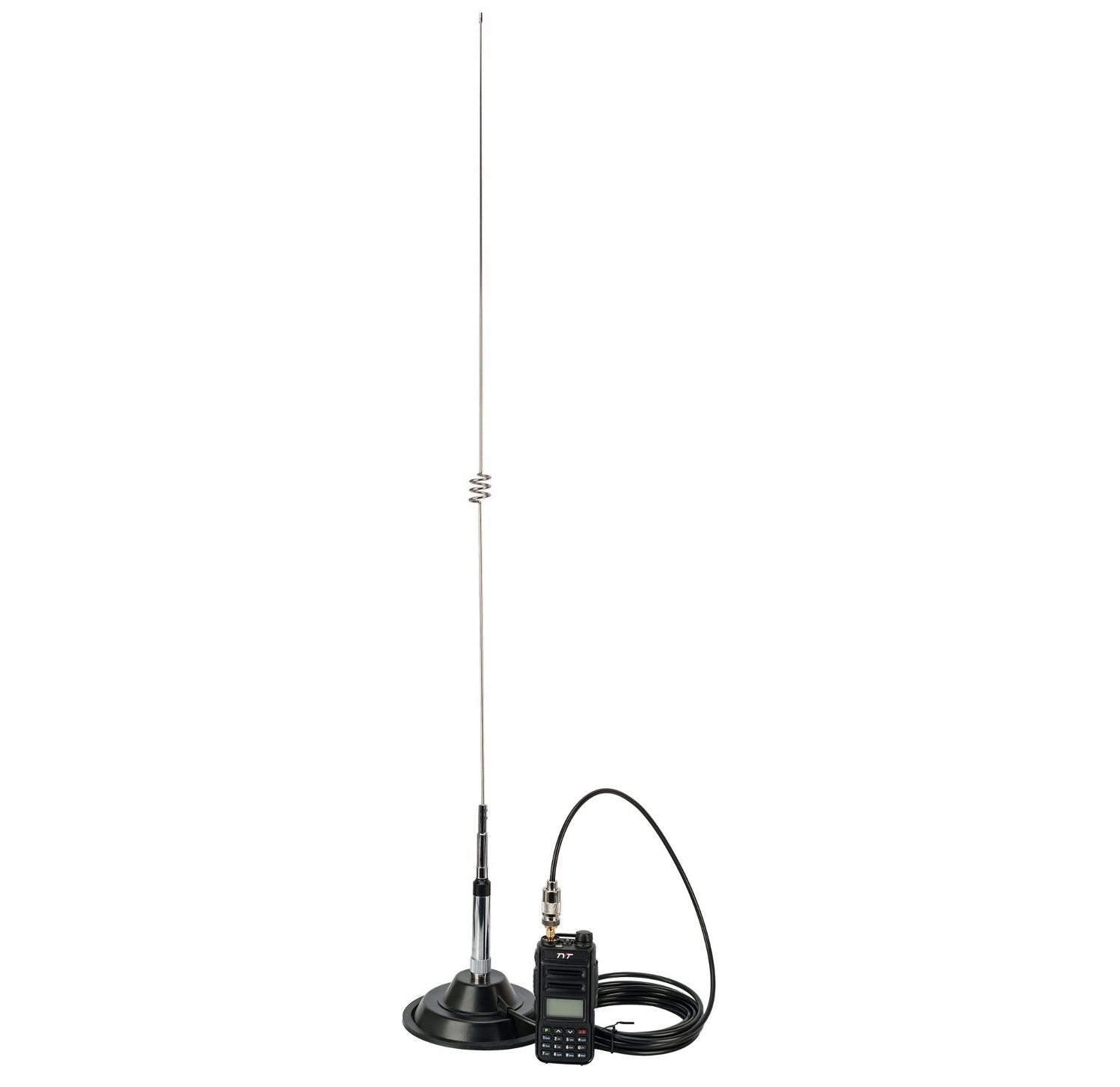 Radiora NR-770-H Mag antena Vhf/uhf z adapterem do Tyt UV88, Wouxun KG-UV8D