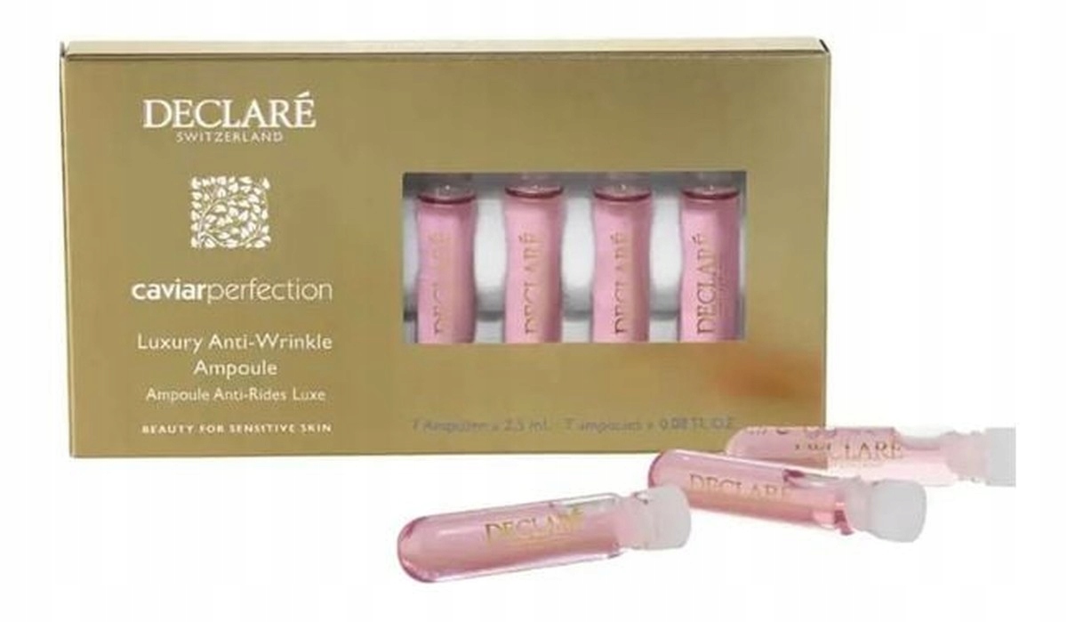 Declare Caviar Perfection Luxury Anti-Wrinkle regenerační ampule 7 x 2,5 ml