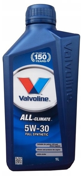 

Valvoline All Climate 5W30 Acea A3/B3 1L