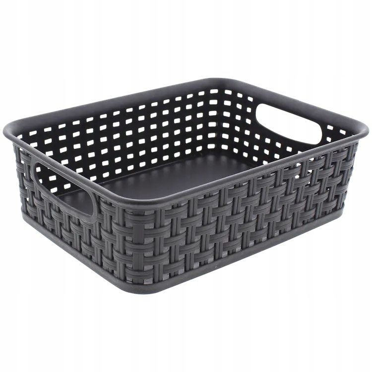 DUŃSKI KOSZYK RATTANOWY PUDEŁKO BOX ORGANIZER KOSZ