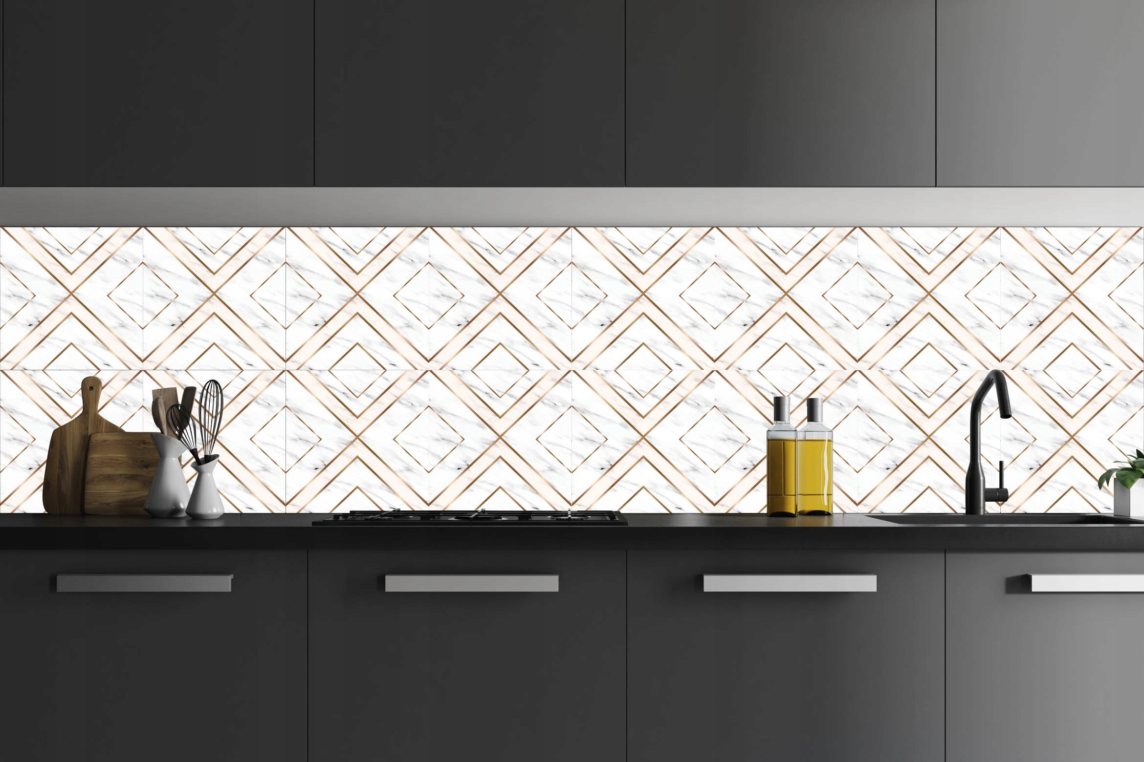 Płytki PCV samoprzylepne 25cm Roż Granit Geometri Producent inny