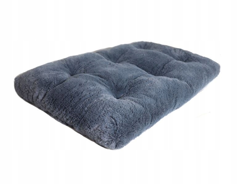 Levně Mimiko Pets Pelíšek Shaggy obdélníkové XL 85x65 cm grafitové