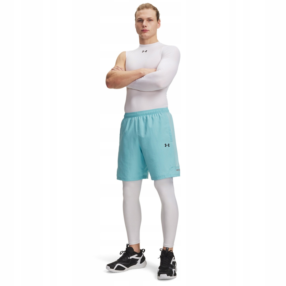 Męskie spodenki treningowe Under Armour Tech Utility Shorts Niebieski L