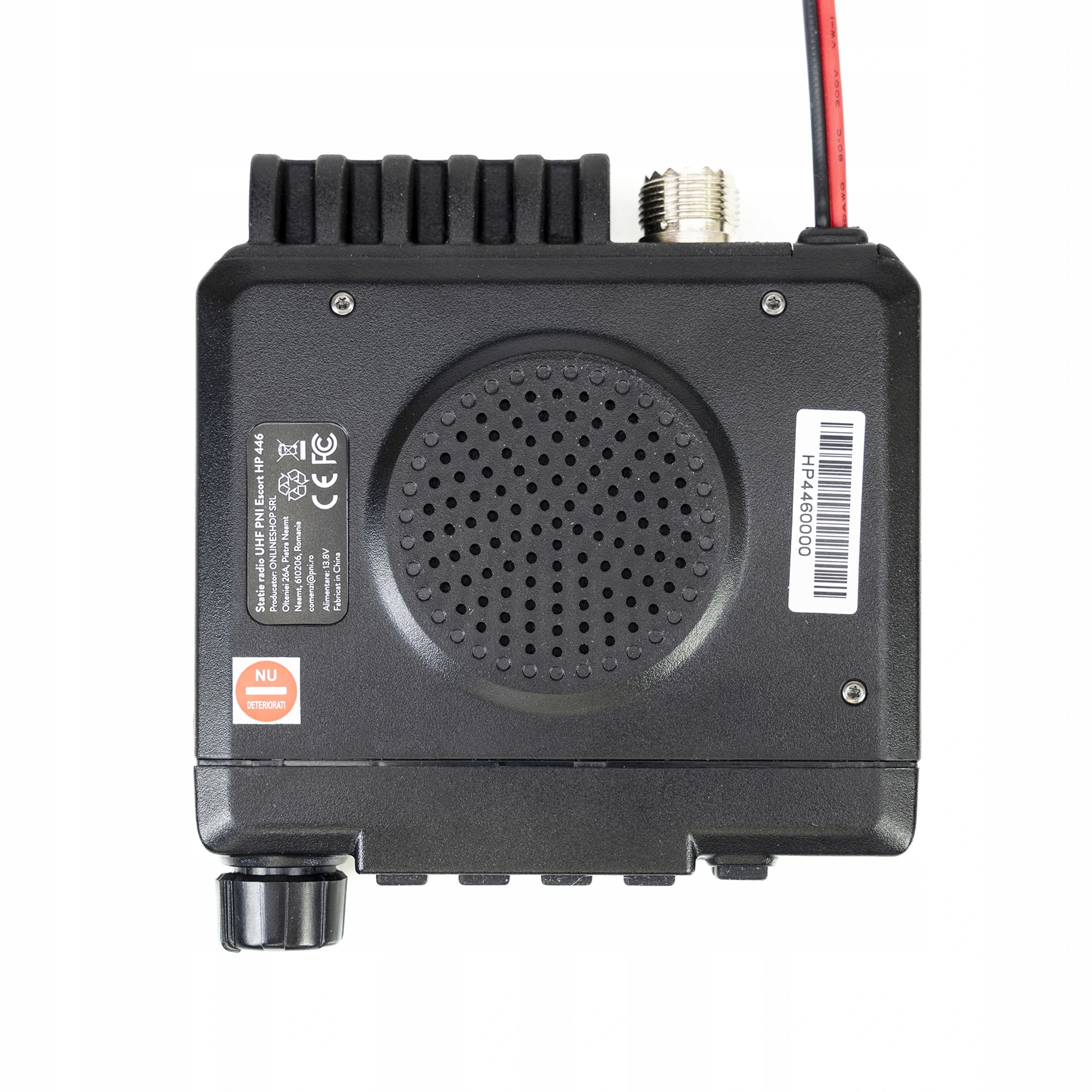 Uhf rádiostanica Pni Escort Hp 446, 199 kanálov, 9-úrovňové Asq, skenovanie